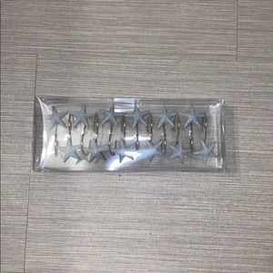 Star fish shower curtain rings